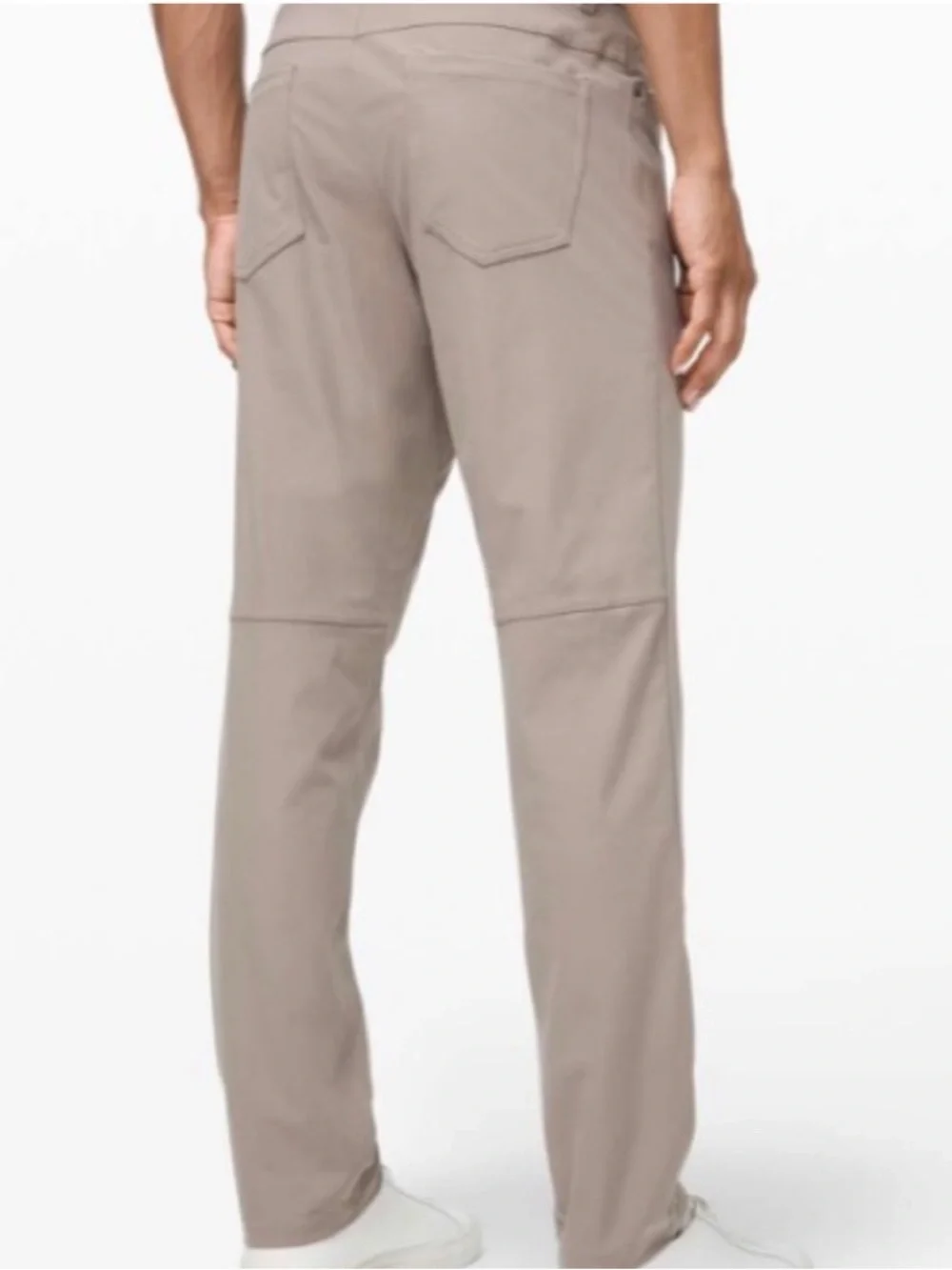 Lululemon Tan‎ Gray Carbon Dust ABC Pant- 34x30